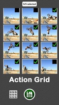 Action Grid for Instagram mobile app for free download