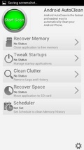 Android AutoClean mobile app for free download