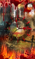 Apocalypse 3D Clock Live Wallpaper mobile app for free download