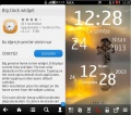 Big Clock widget v1.01 mobile app for free download