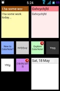 COLOUR FULL NOTE PAD mobile app for free download