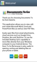 Docs To Go 4.000.1426 mobile app for free download
