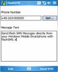 FlashSMS mobile app for free download