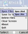 H2T v.1.0. En S60 mobile app for free download