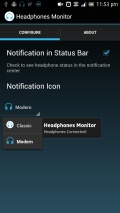 Headphones Monitor mobile app for free download