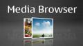 Media browser mobile app for free download