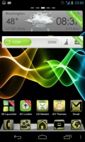 Neon Go Launcher Theme