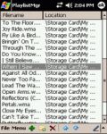 Play List Manager For Windows Mobile Poc