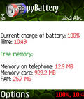 Py battery info mobile app for free download