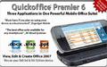 Quickoffice Premier 6.3.37 (Full License) [Rename Sis To Zip] mobile app for free download