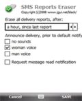 SMS Reports Eraser mobile app for free download