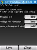 SMS Settings mobile app for free download