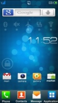 Samsung Galaxy Homescreen