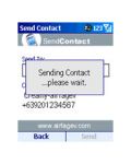 SendContact mobile app for free download