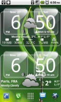 Sense Analog Glass Clock 42 mobile app for free download