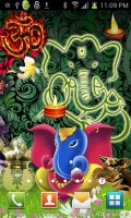 Shri GANESHA HQ Live Wallpaper mobile app for free download