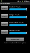 Sound Manager mobile app for free download