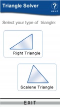 Triangle Solver mobile app for free download
