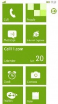 WP7 Green Launcher By Ricky Bhairon mobile app for free download