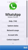 WhatsApp 2.9.6705 mobile app for free download