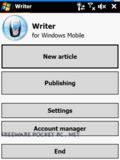 Writer mobile app for free download