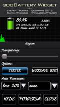 qooBattery Widget mobile app for free download