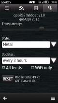 qooRSS Widget v1.00(1) mobile app for free download