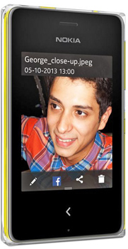Nokia Asha 500 second hand mobile in Faisalabad